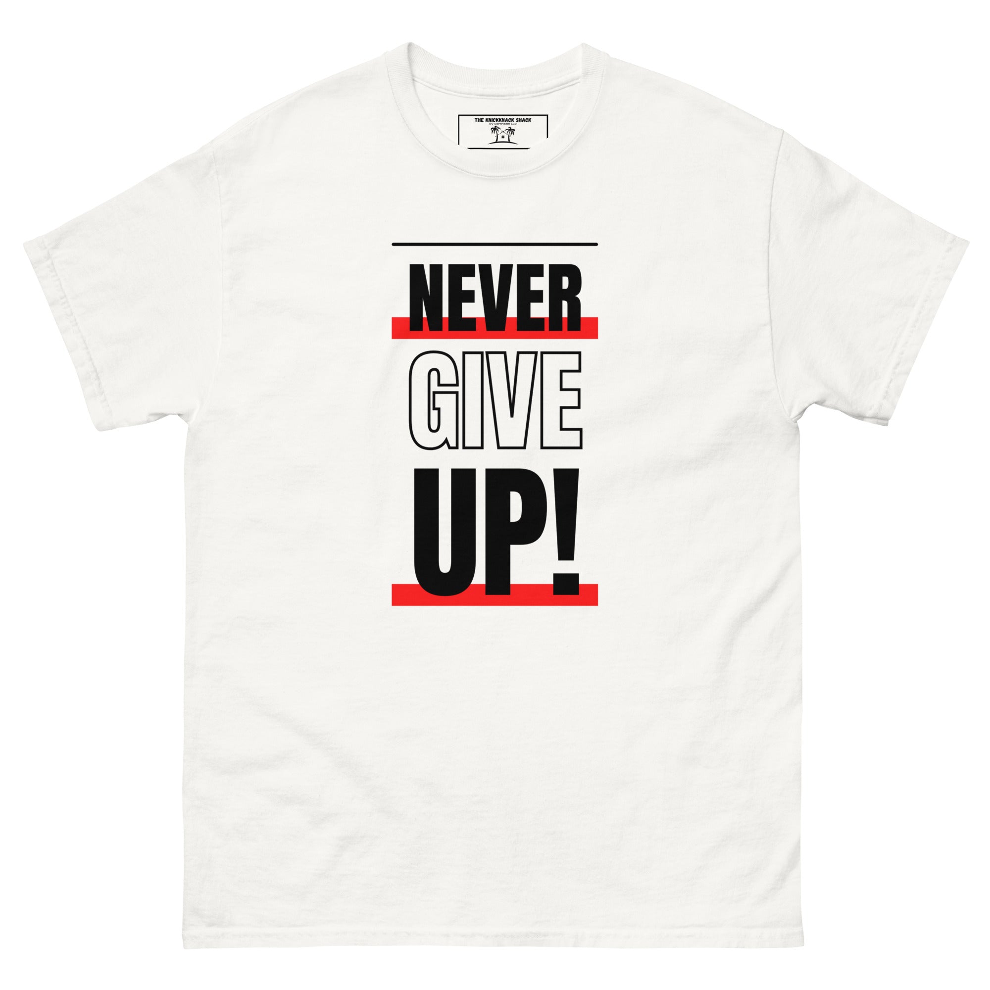 Classic Tee - Never Give Up (Light Colors)