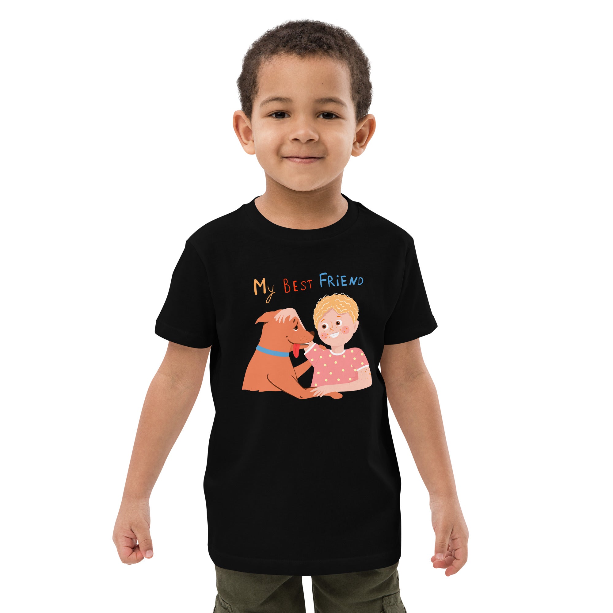 Organic Cotton Kids T-Shirt - My Best Friend DK