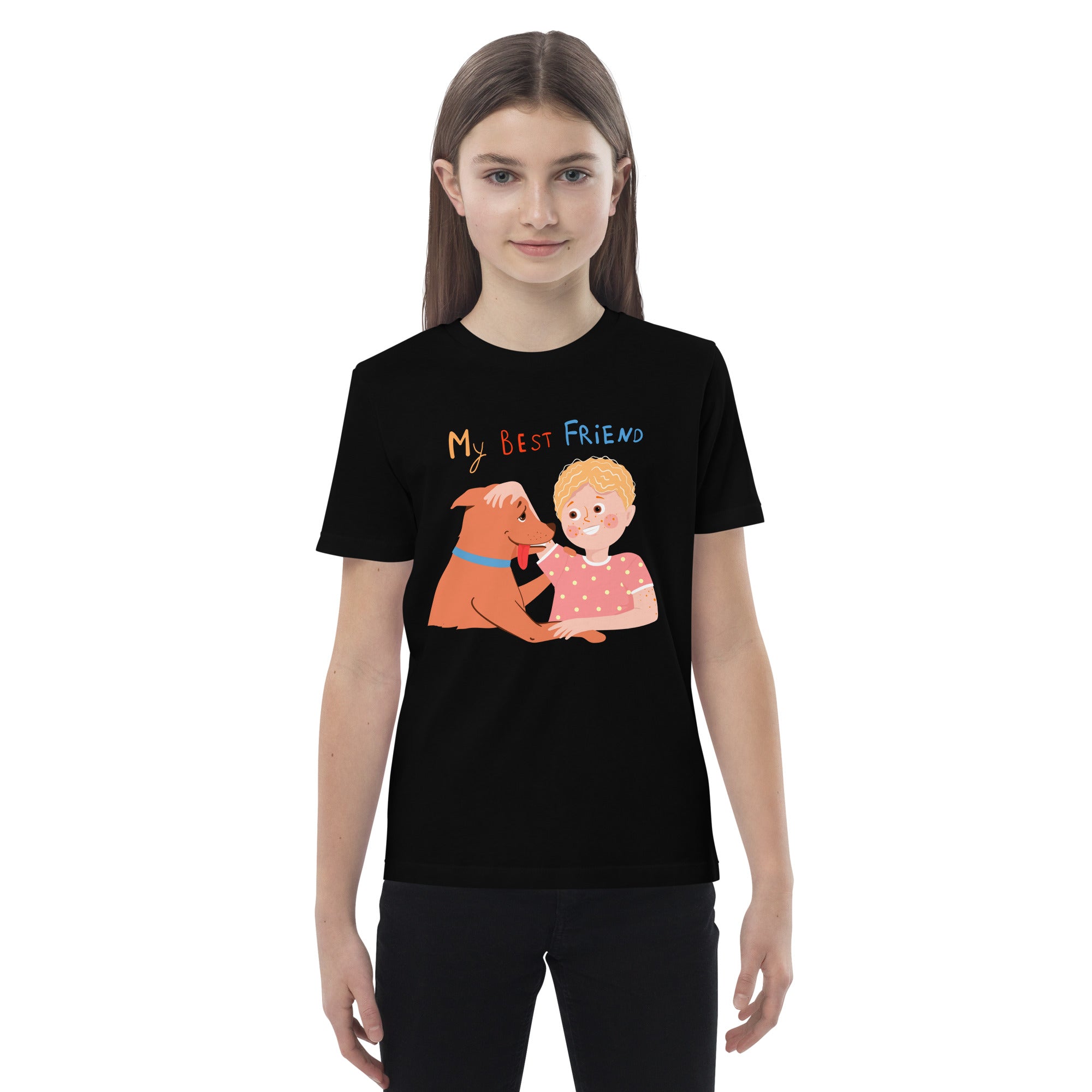 Organic Cotton Kids T-Shirt - My Best Friend DK