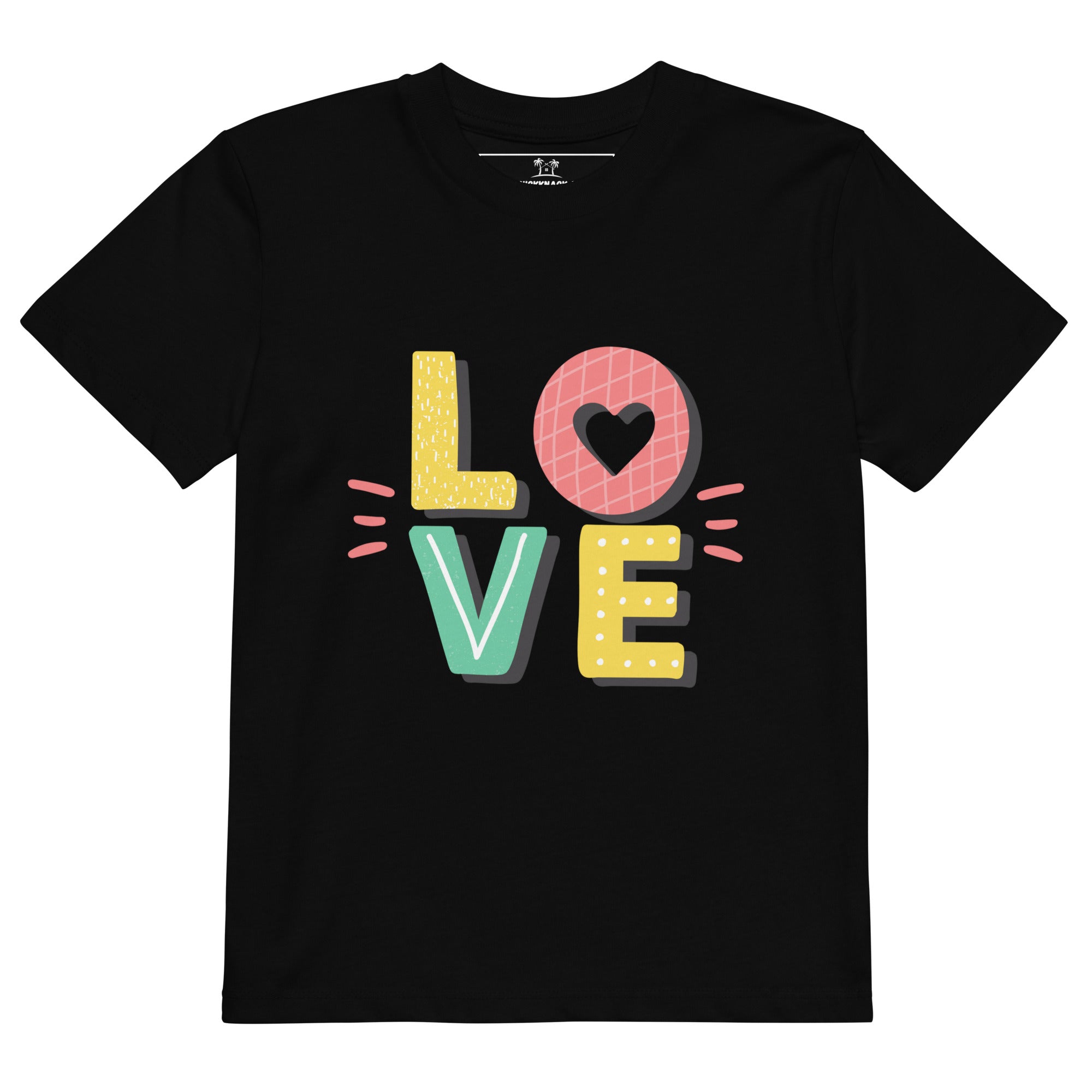 Organic Cotton Kids T-Shirt - LOVE DK