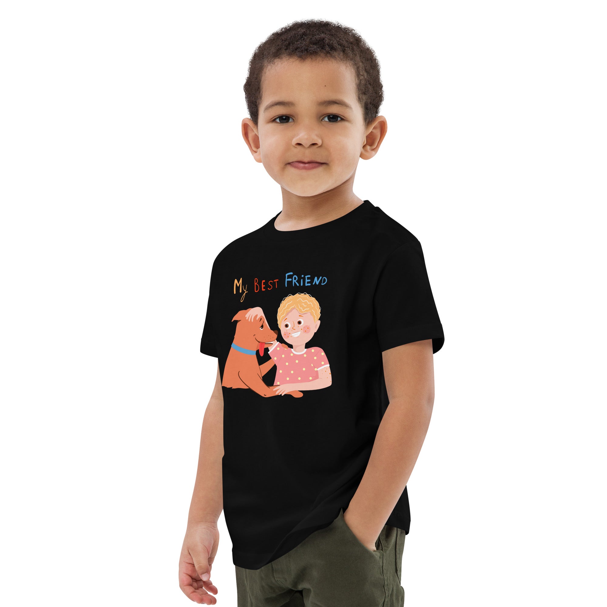 Organic Cotton Kids T-Shirt - My Best Friend DK