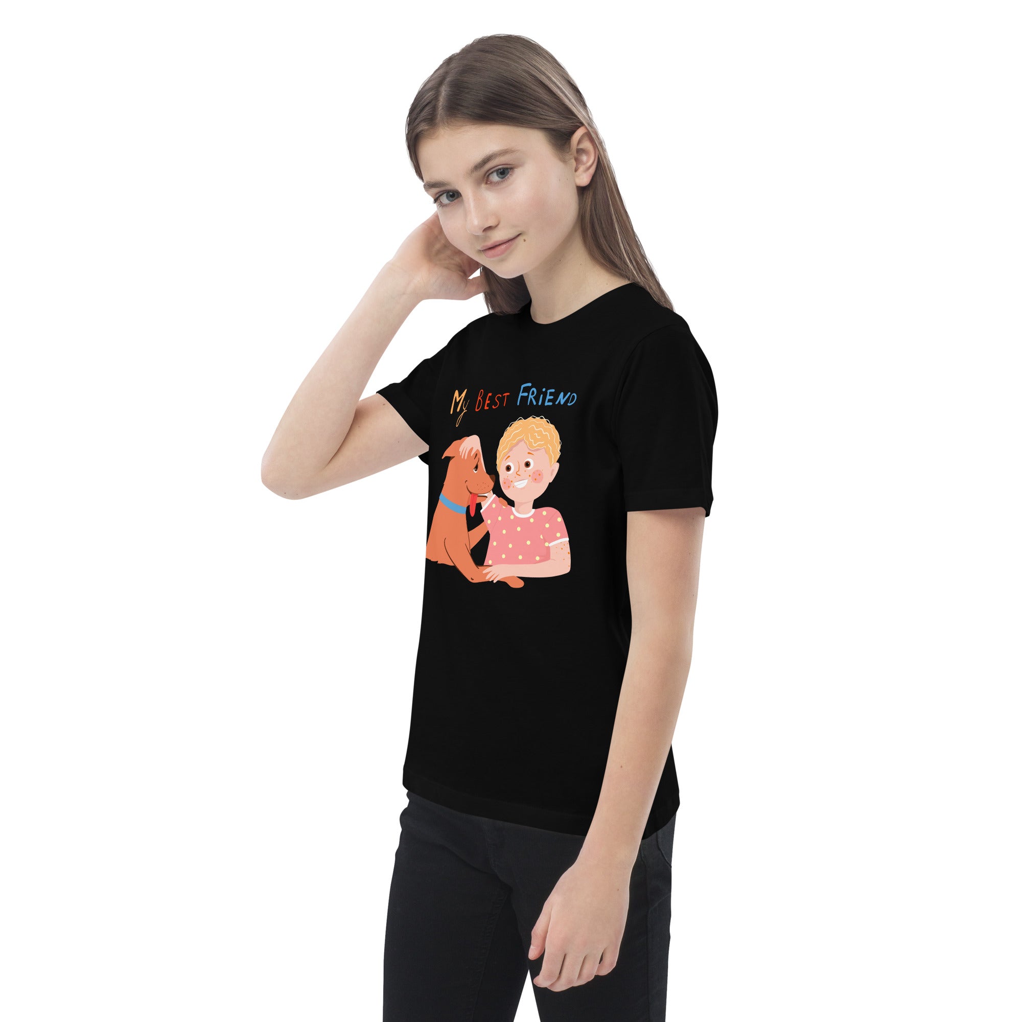 Organic Cotton Kids T-Shirt - My Best Friend DK