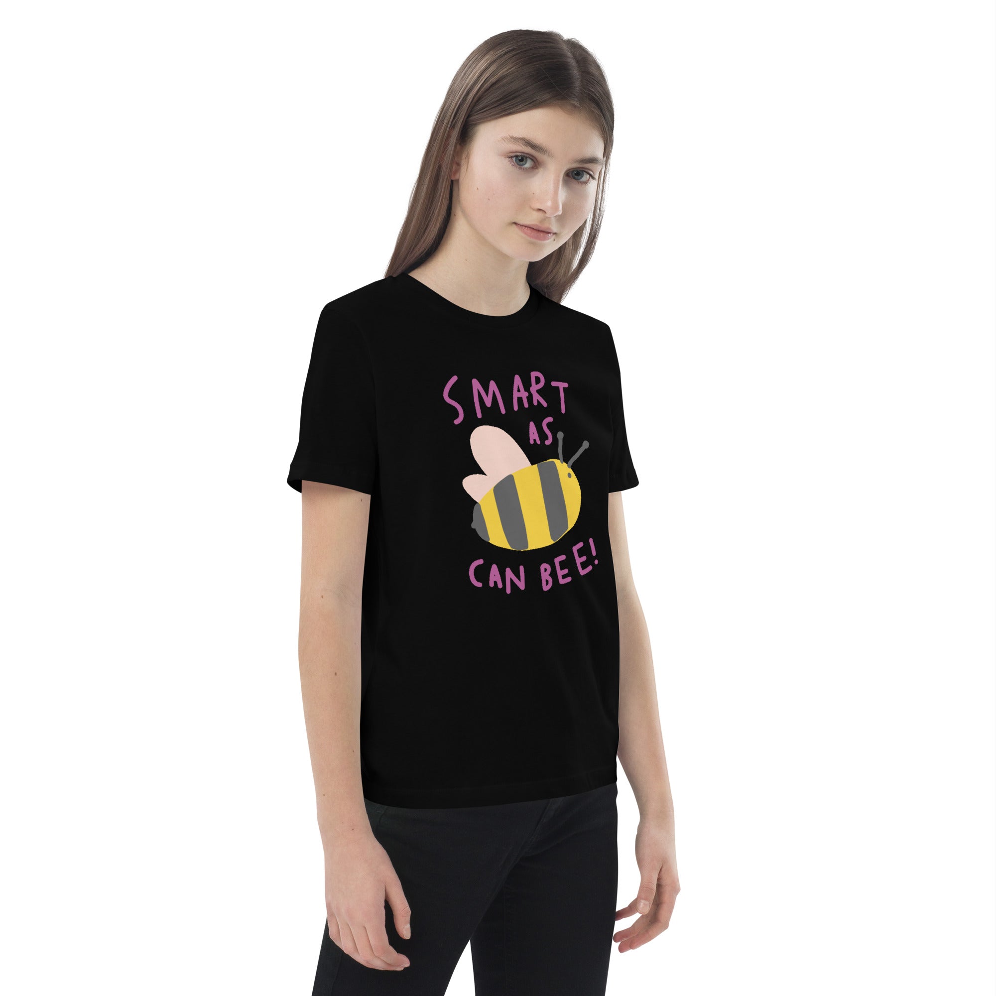 Organic Cotton Kids T-Shirt - Smart As Can Bee DK