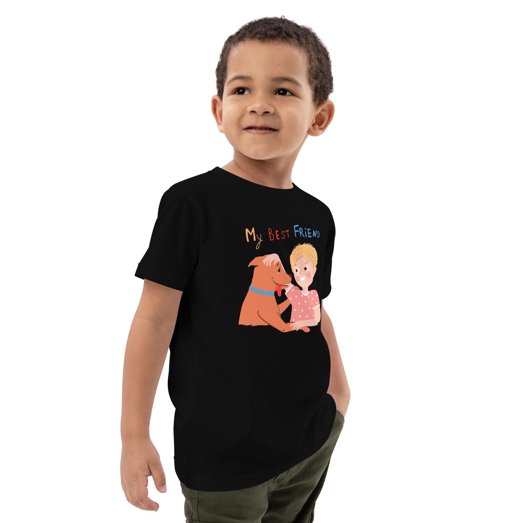 Organic Cotton Kids T-Shirt - My Best Friend DK