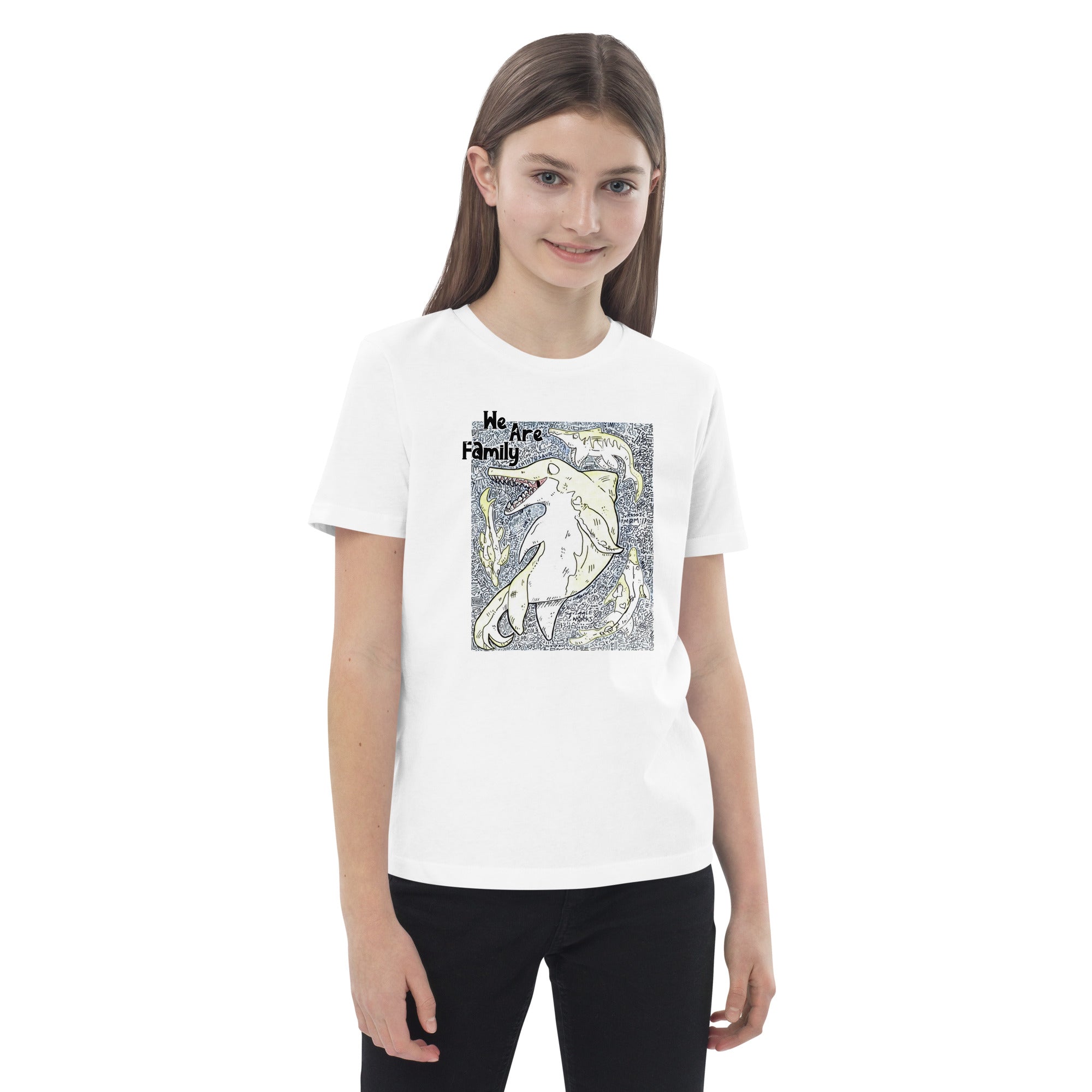 Organic Cotton Kids T-Shirt - Jurassic Mom