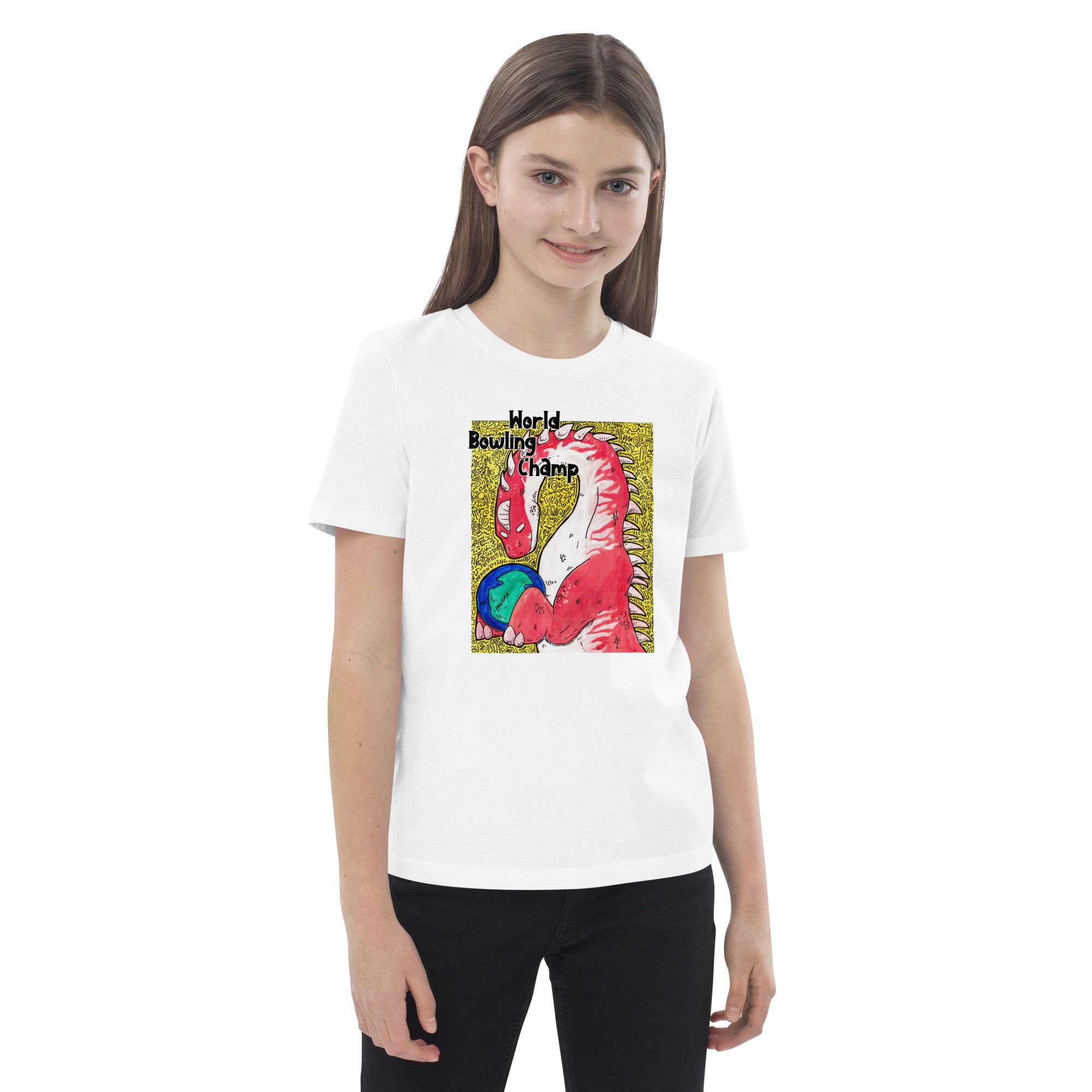 Organic Cotton Kids T-Shirt - Titanosaur