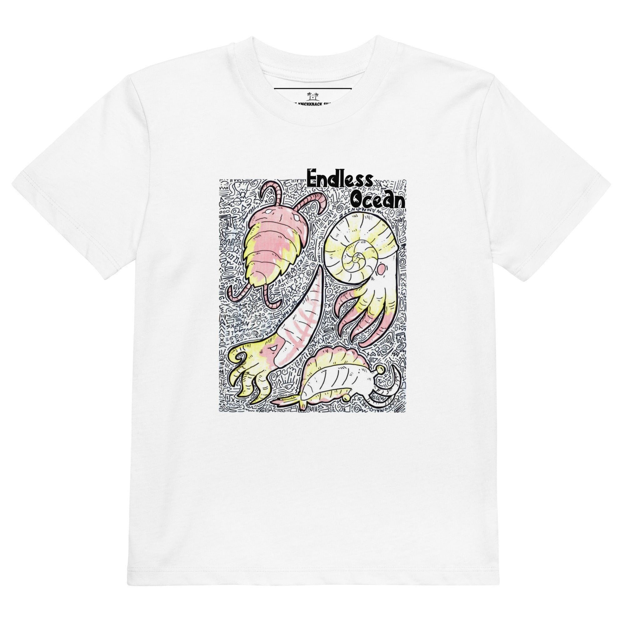 Organic Cotton Kids T-Shirt - Denizens of the Deep