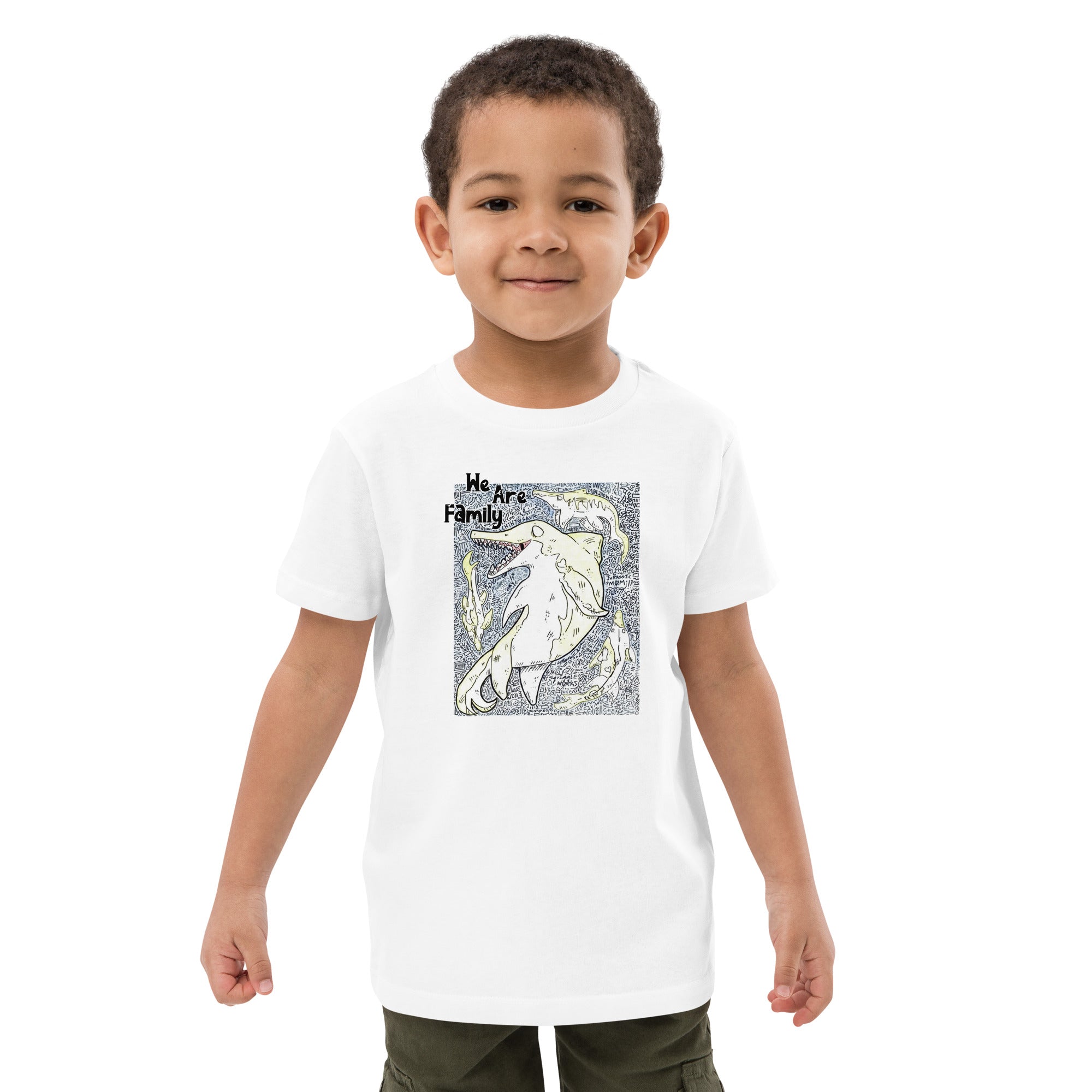 Organic Cotton Kids T-Shirt - Jurassic Mom