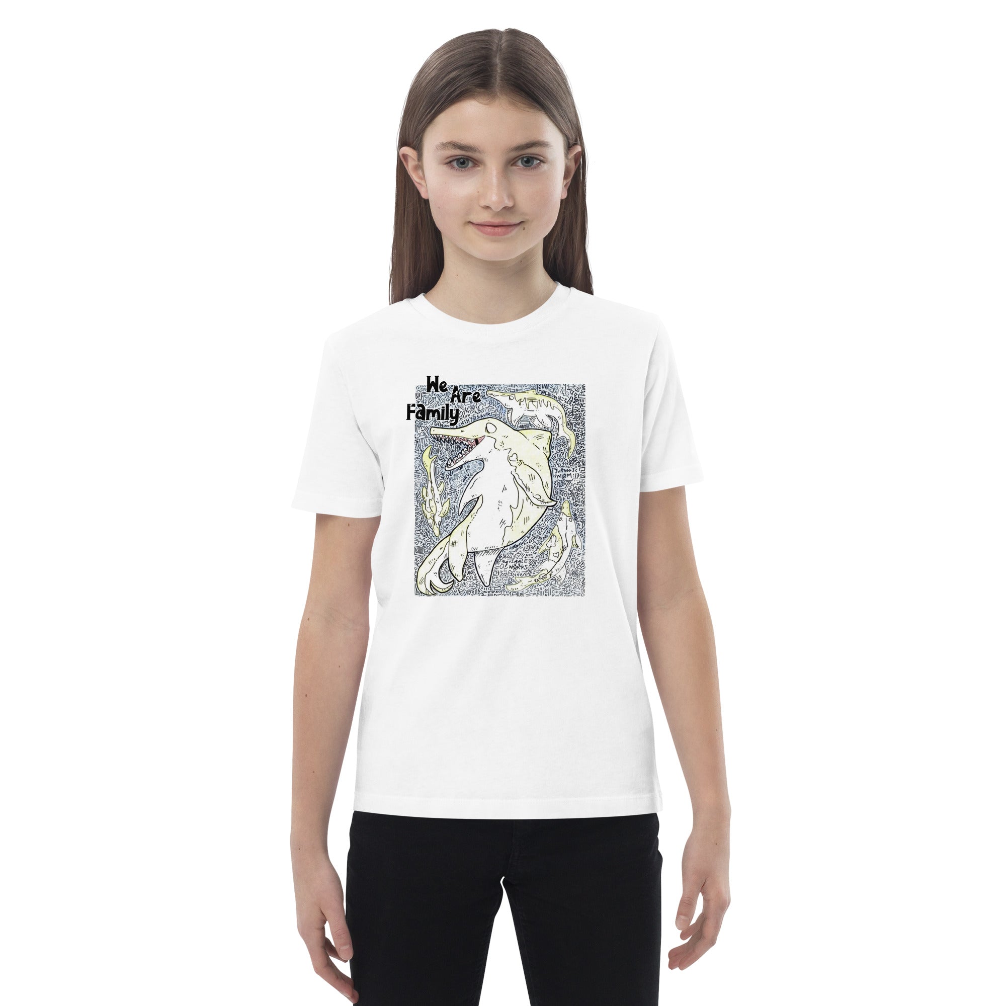 Organic Cotton Kids T-Shirt - Jurassic Mom