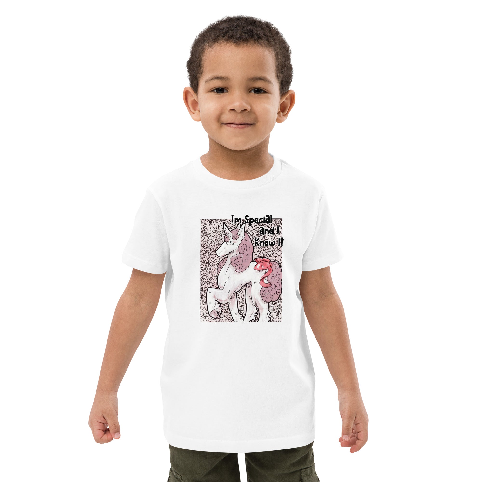 Organic Cotton Kids T-Shirt - Unicorn