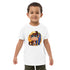 Organic Cotton Kids T-Shirt - Surfer Monkey LT