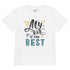 Organic Cotton Kids T-Shirt - My Dad Is The Best LT