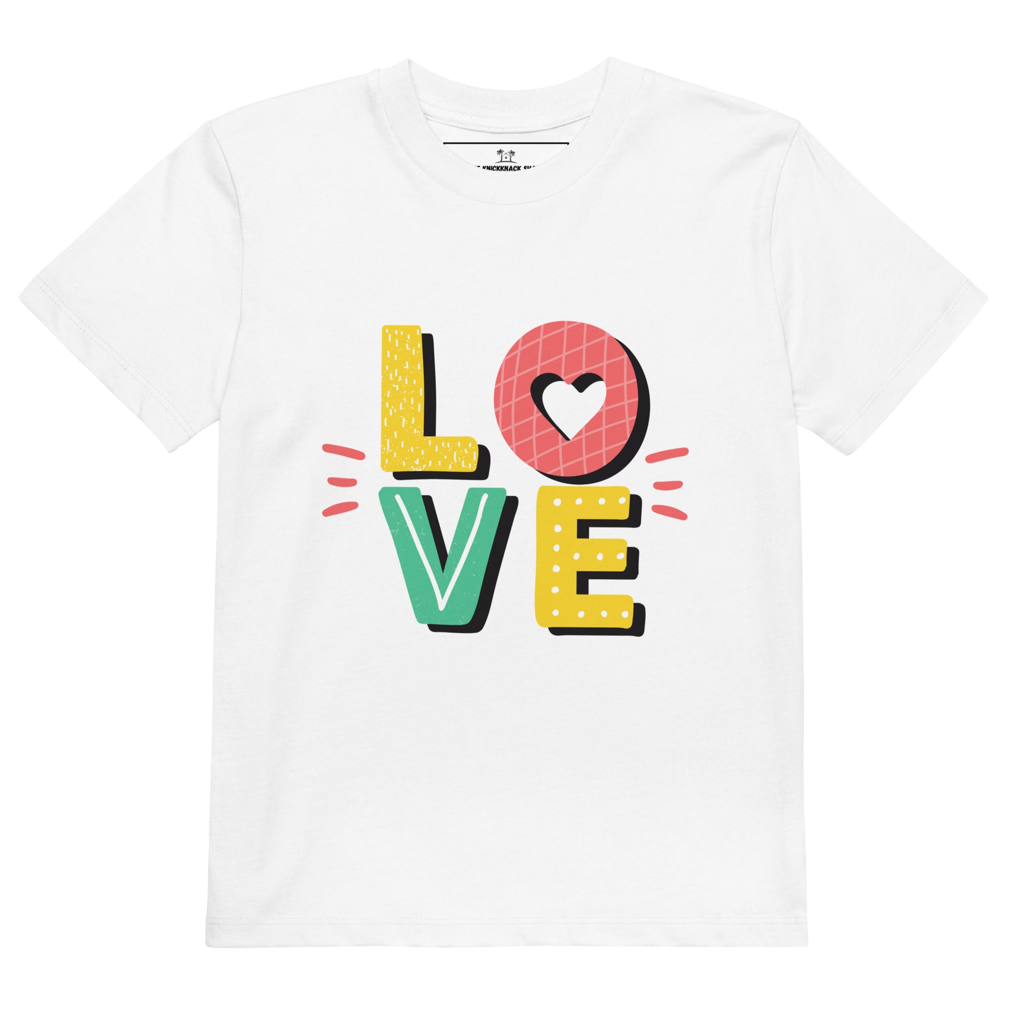 Organic Cotton Kids T-Shirt - LOVE LT