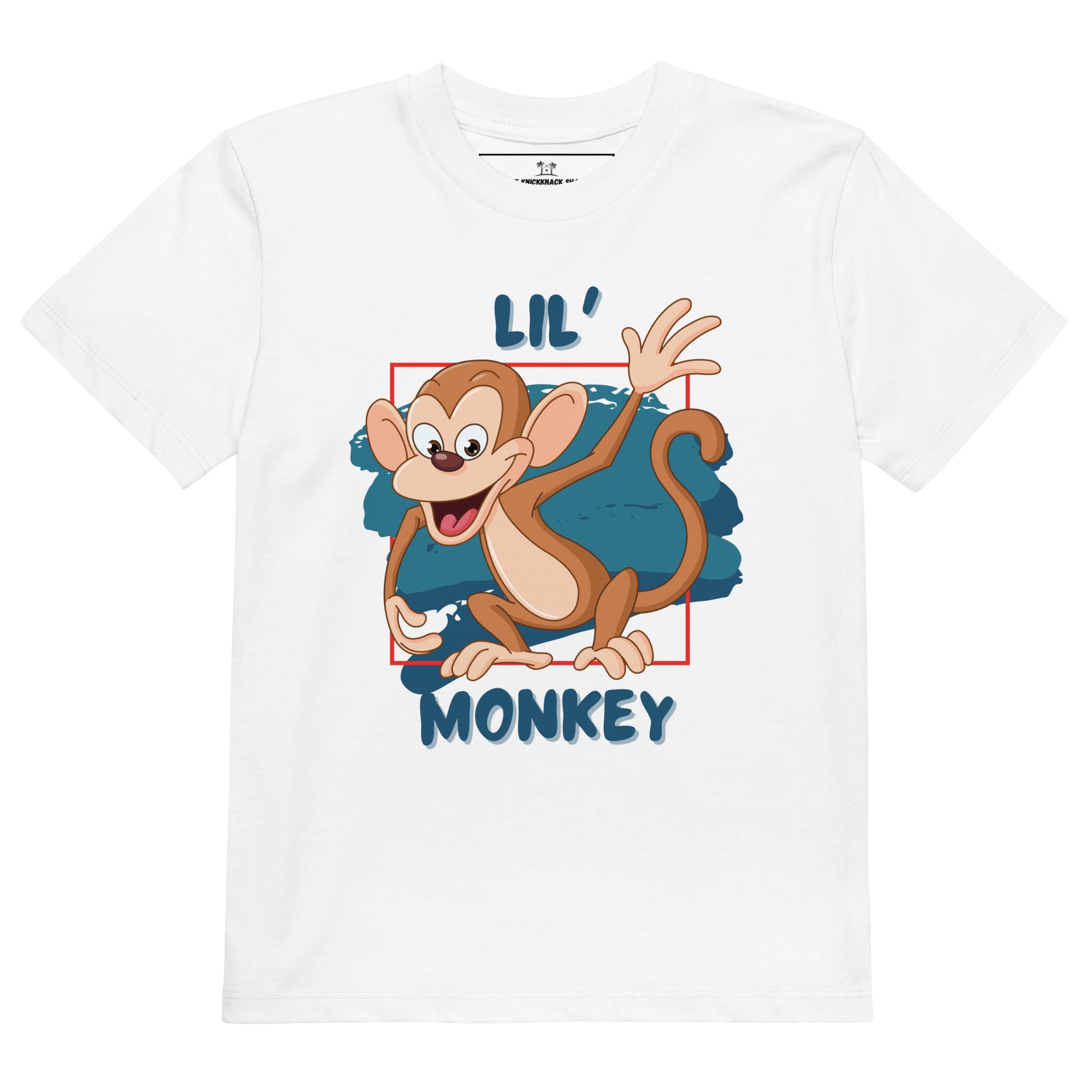 Organic Cotton Kids T-Shirt - Lil' Monkey LT