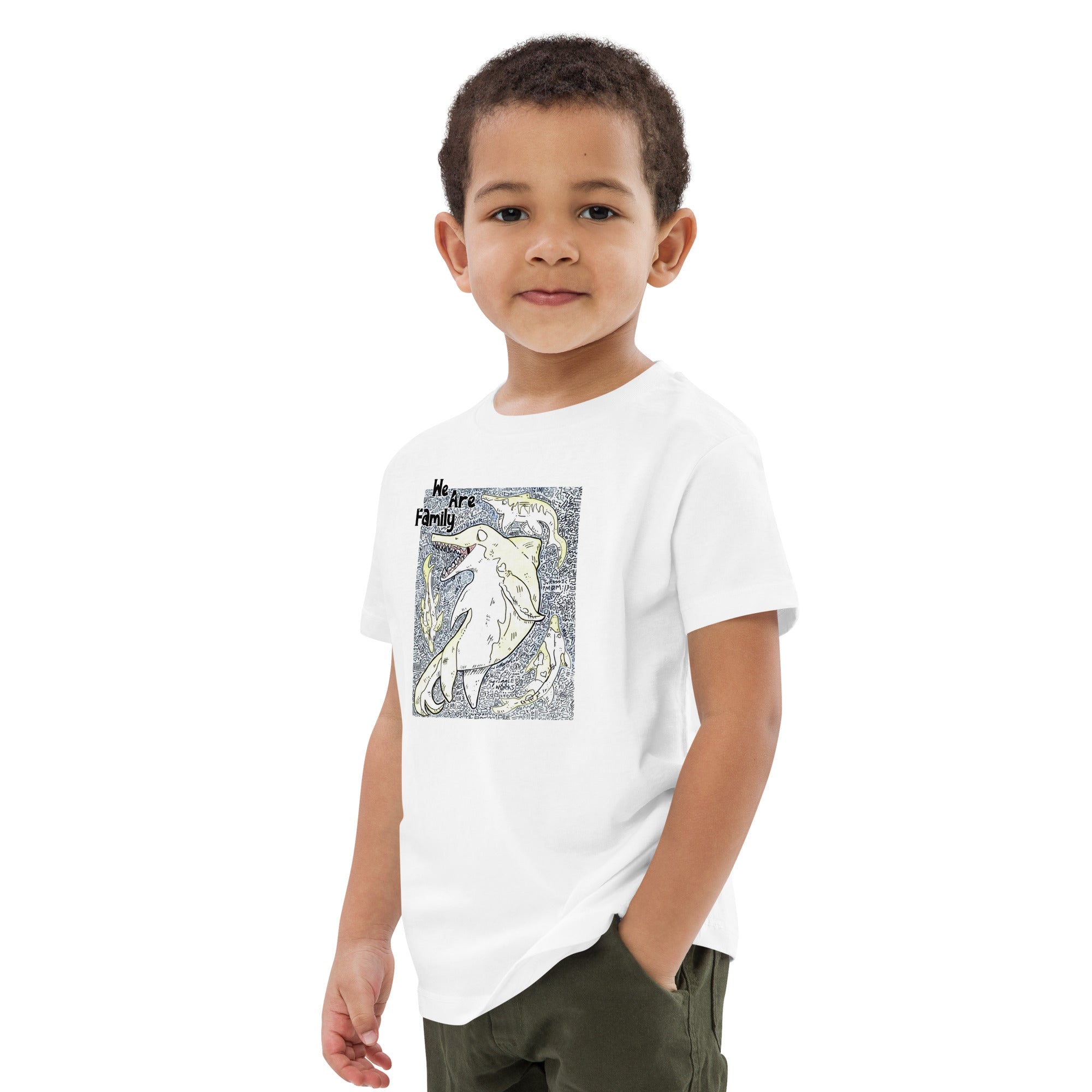 Organic Cotton Kids T-Shirt - Jurassic Mom