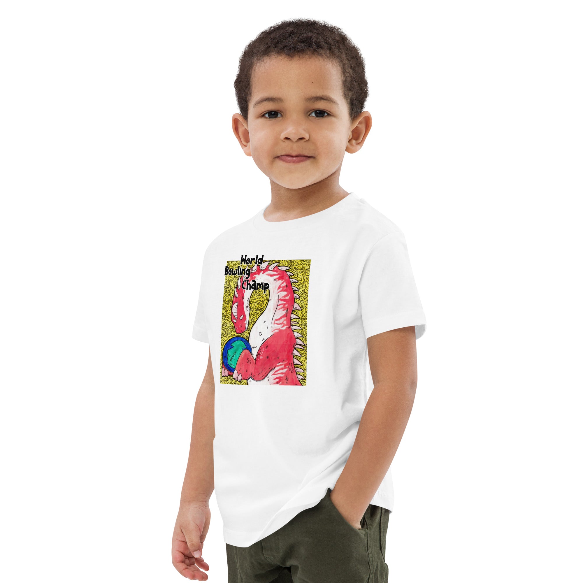 Organic Cotton Kids T-Shirt - Titanosaur