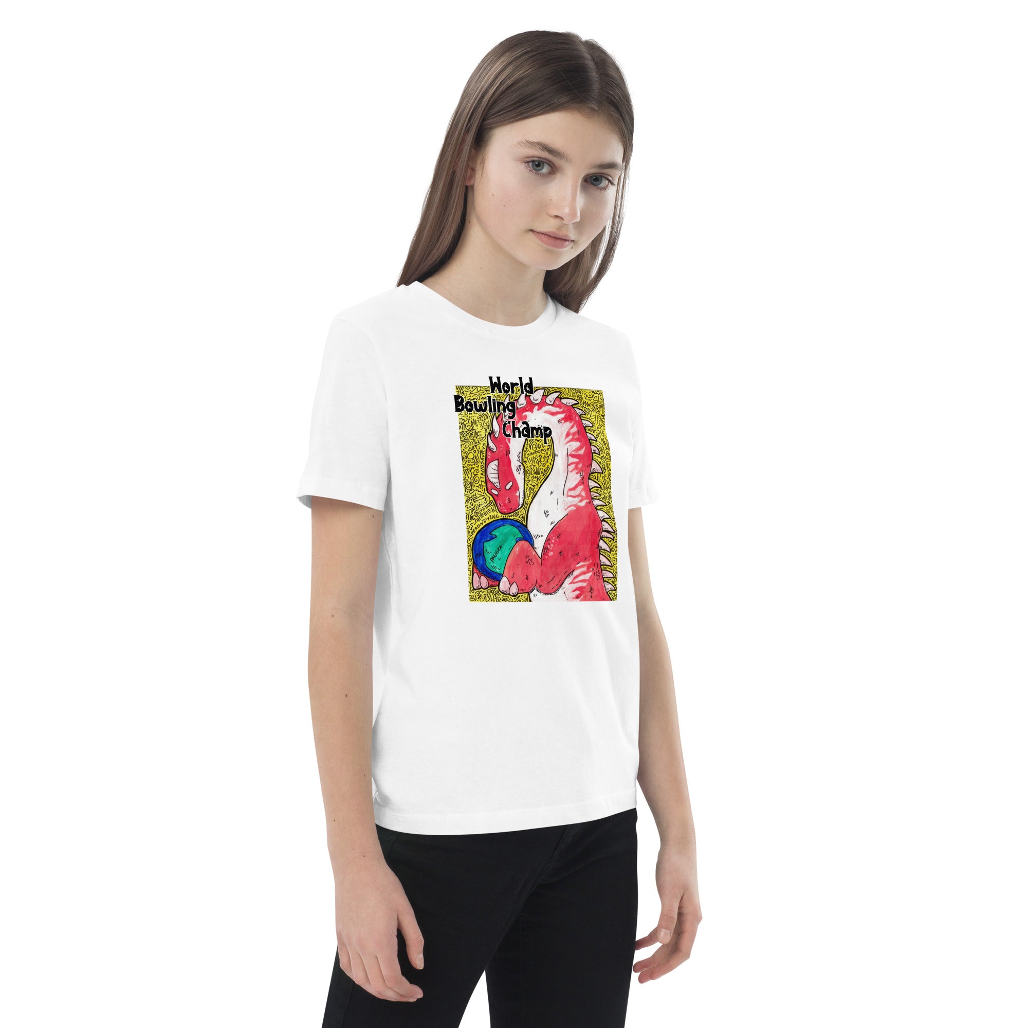 Organic Cotton Kids T-Shirt - Titanosaur