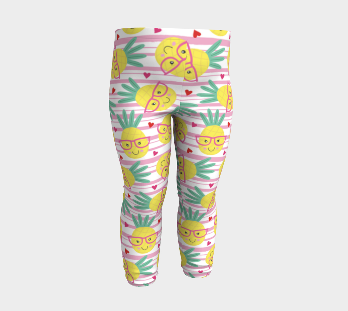 Baby Leggings - Pineapple Paradise