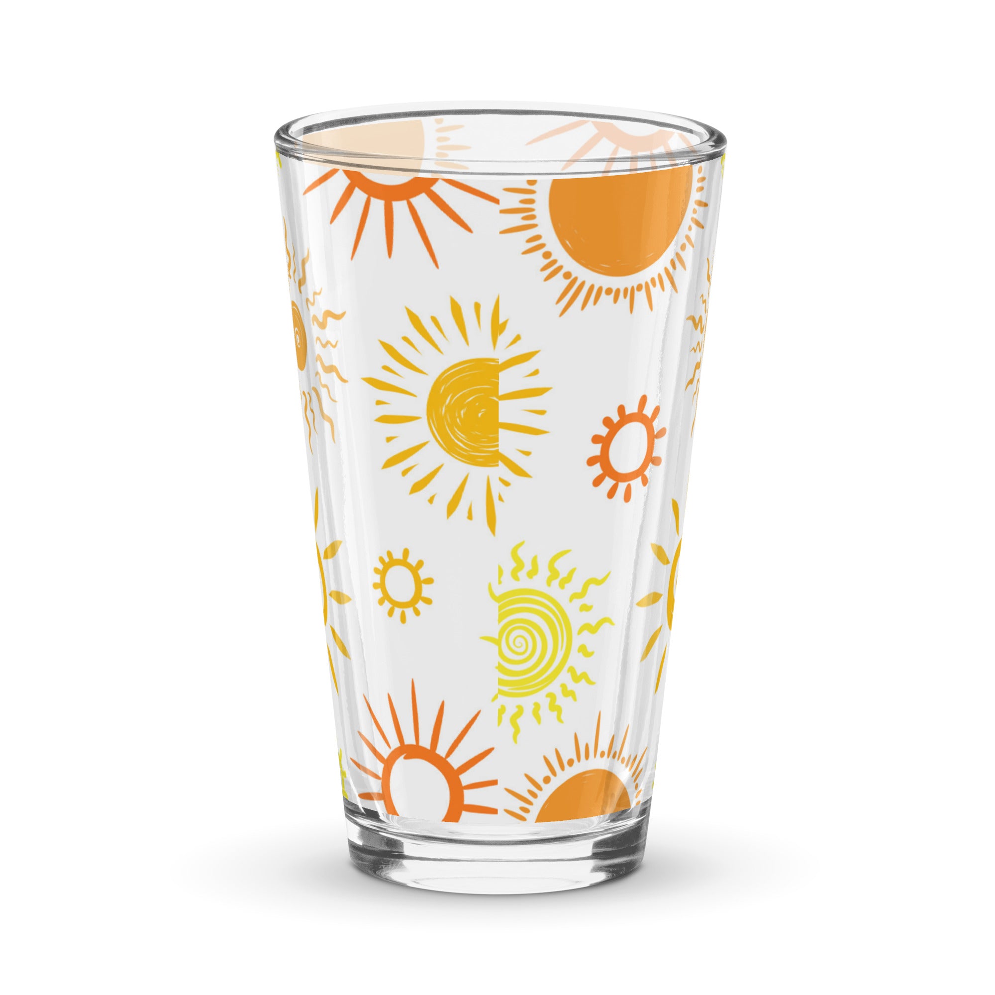 Shaker Pint Glass (16oz) - Sunny Day