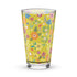 Shaker Pint Glass (16oz) - Bohemian Blossoms