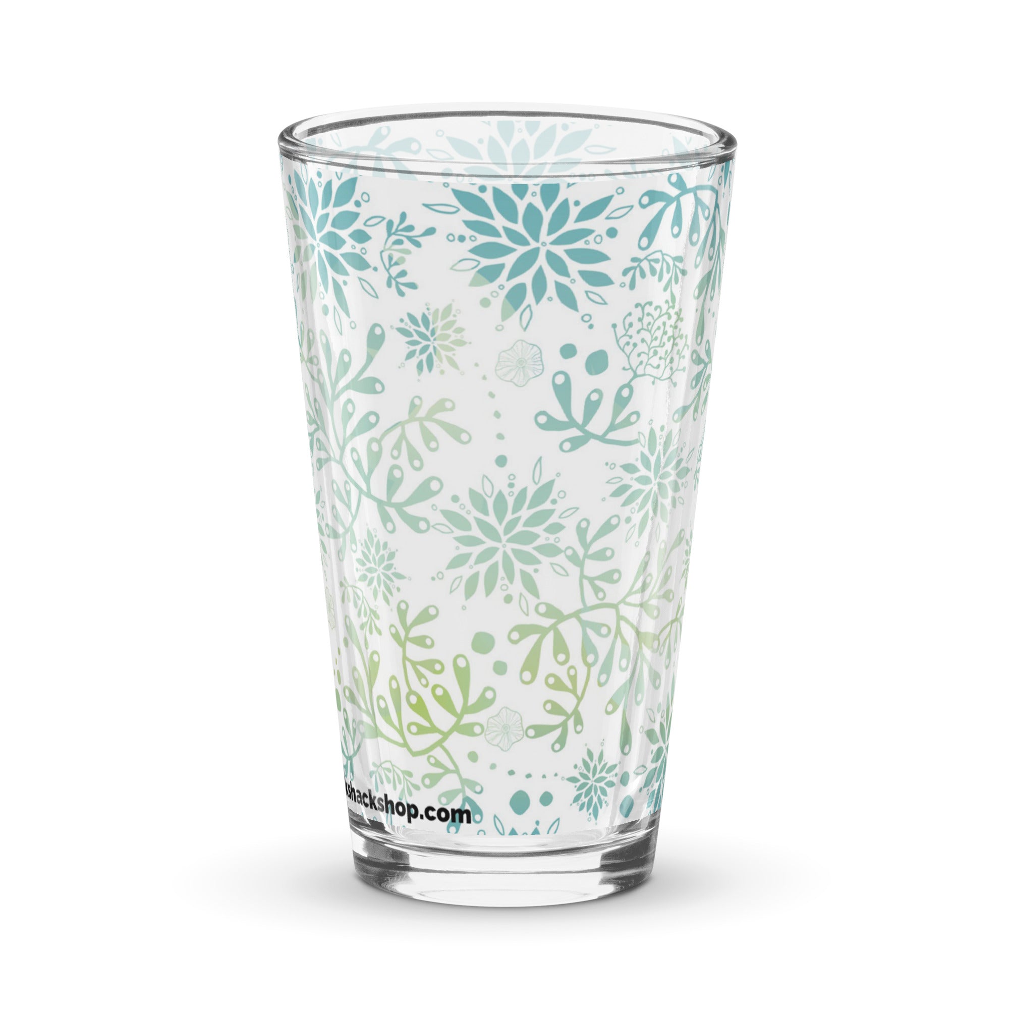 Shaker Pint Glass (16oz) - Seaweed