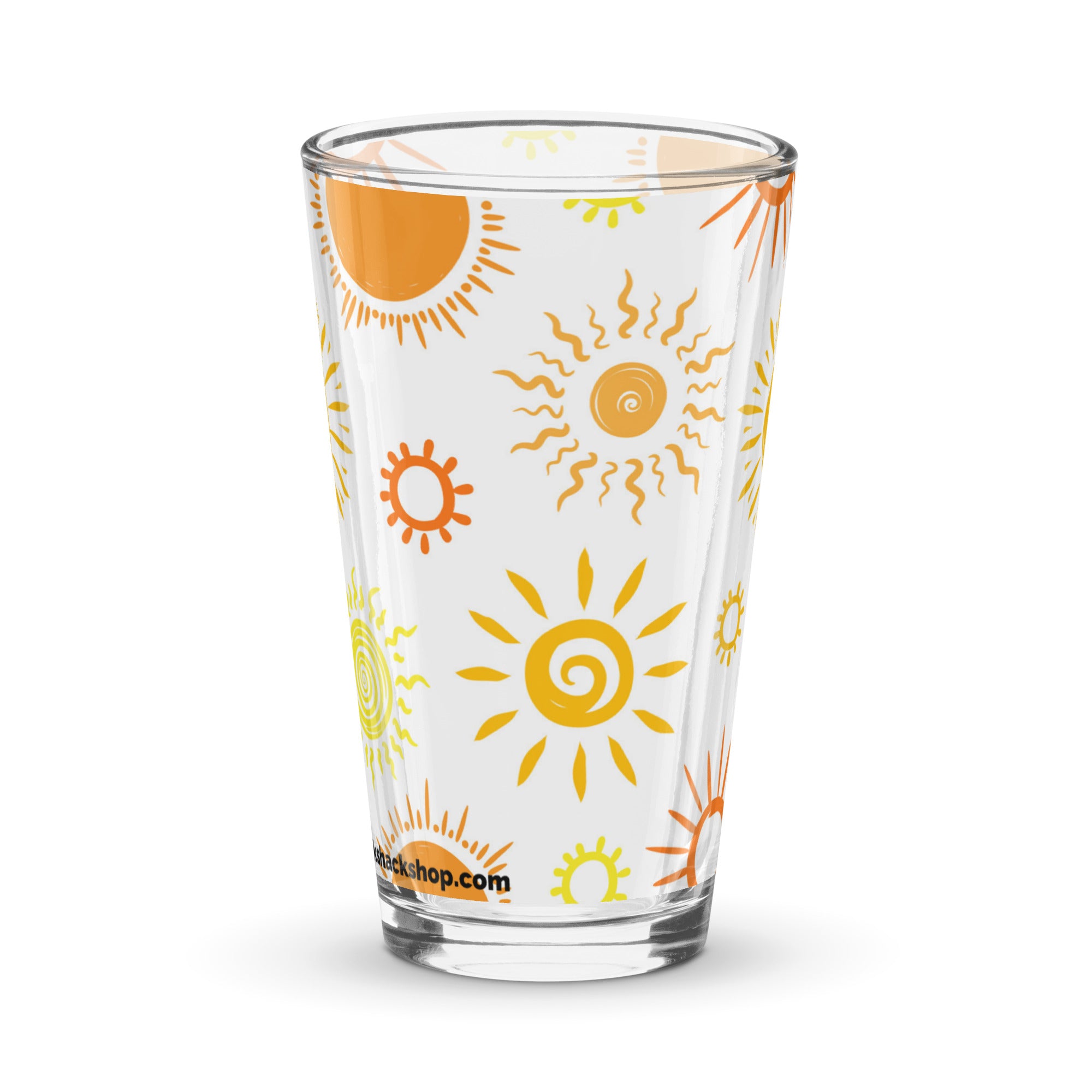 Shaker Pint Glass (16oz) - Sunny Day