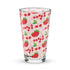 Shaker Pint Glass (16oz) - Cherry Berry