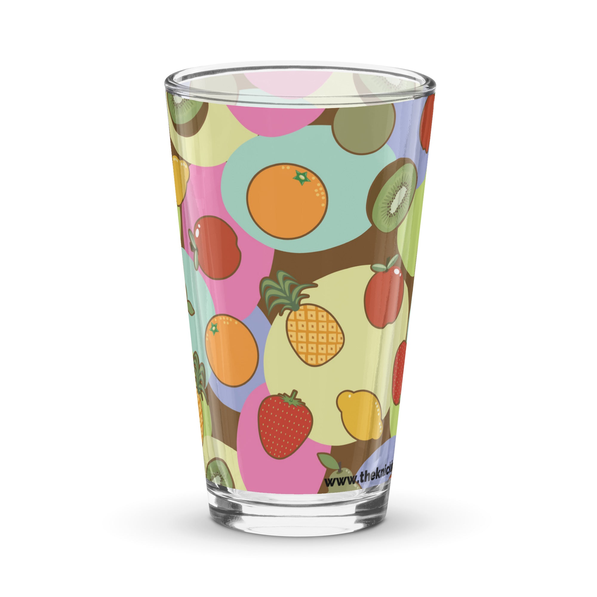 Shaker Pint Glass (16oz) - Tutti Frutti