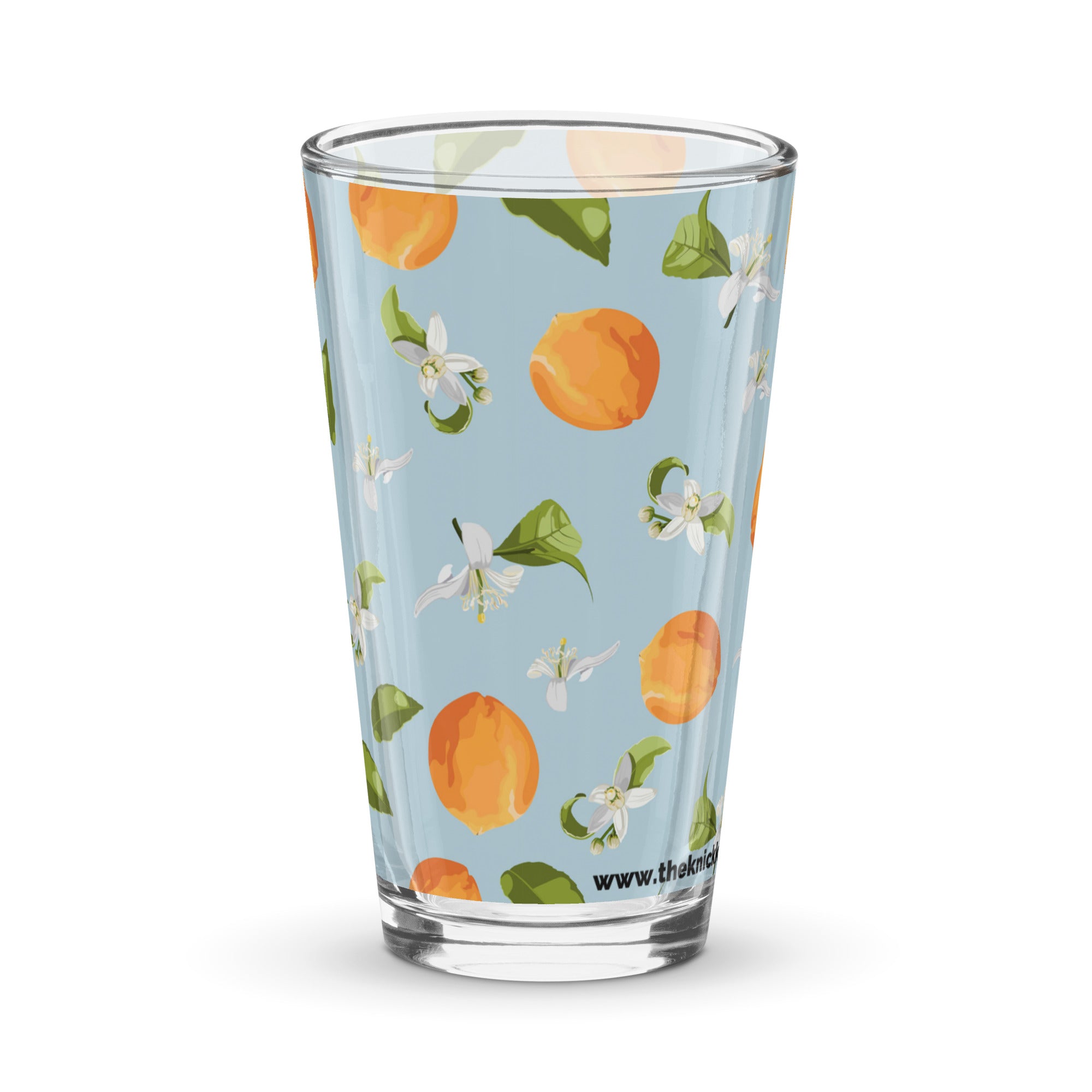 Shaker Pint Glass (16oz) - Just Peachy