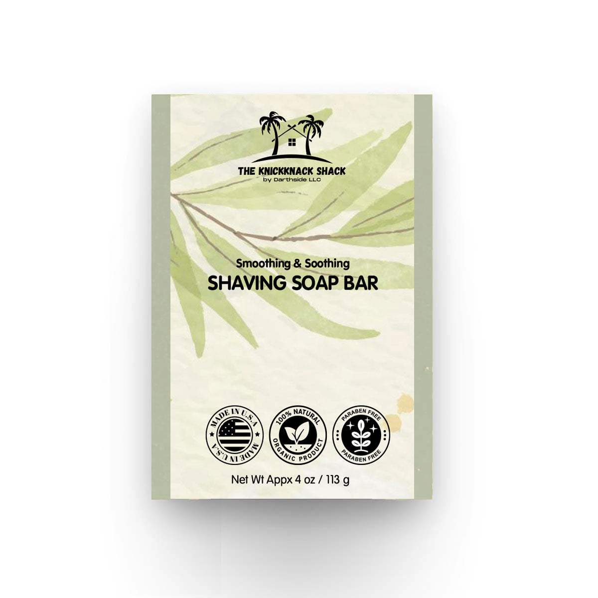 Smoothing & Soothing Shaving Soap Bar