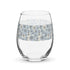 Stemless Wine Glass (15oz) - The Navigator