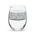 Stemless Wine Glass (15oz) - The Navigator