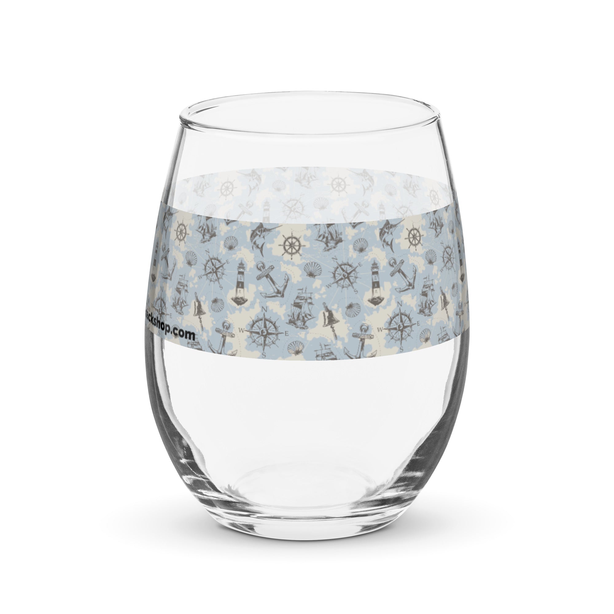 Stemless Wine Glass (15oz) - The Navigator