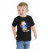 Toddler Short Sleeve Tee - Apple (Black)