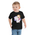 Toddler Short Sleeve Tee - Bedtime (Black)