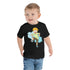 Toddler Short Sleeve Tee - Dance (Black)