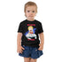 Toddler Short Sleeve Tee - Destroyer of Words (Black)