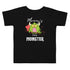 Toddler Short Sleeve Tee - Little Monster (Black)