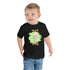 Camiseta de manga corta para niños pequeños - Stinky (Negro)