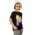 Toddler Short Sleeve Tee - ABC123 (Black)