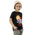 Toddler Short Sleeve Tee - Trouble (Black)