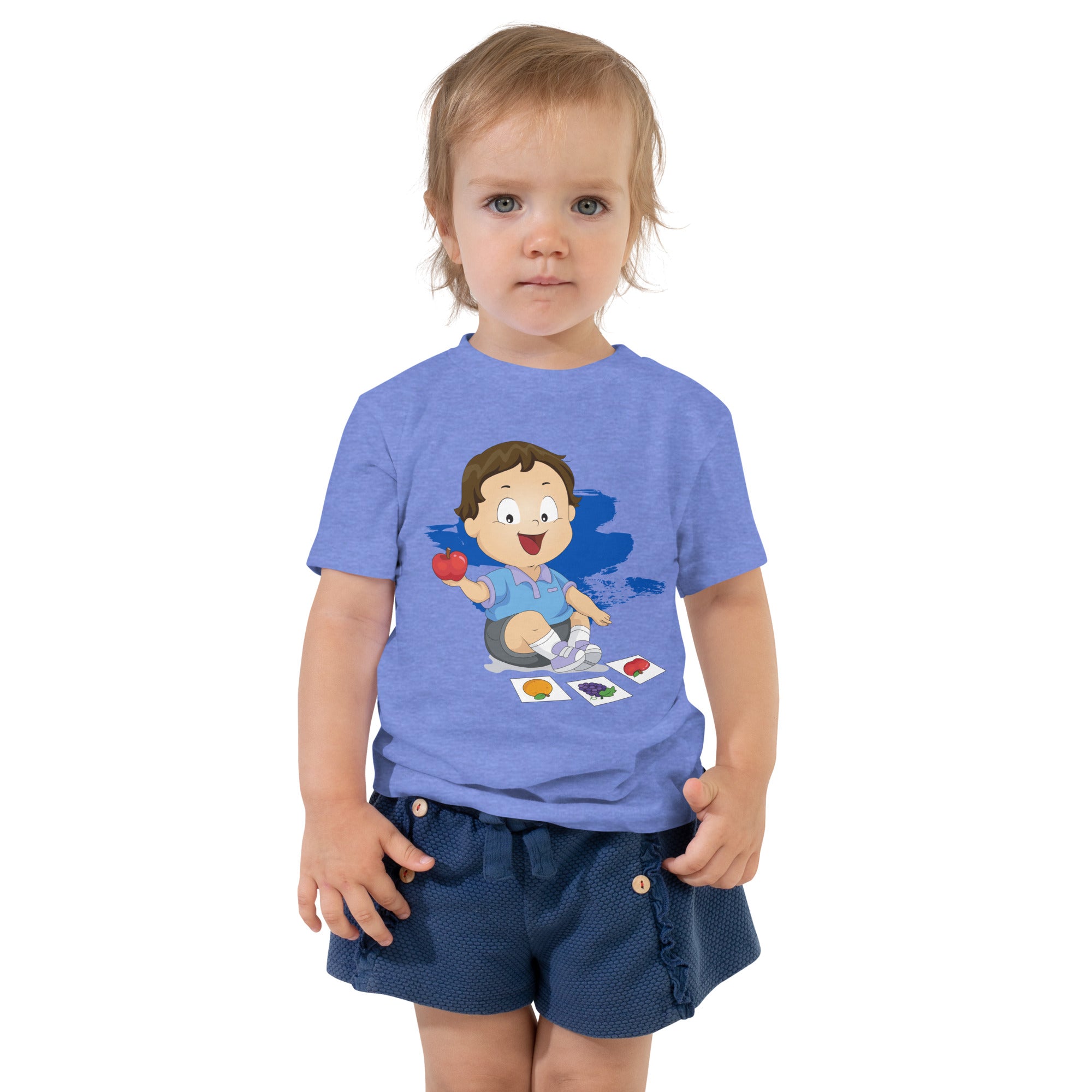 Toddler Short Sleeve Tee - Apple (Colors)