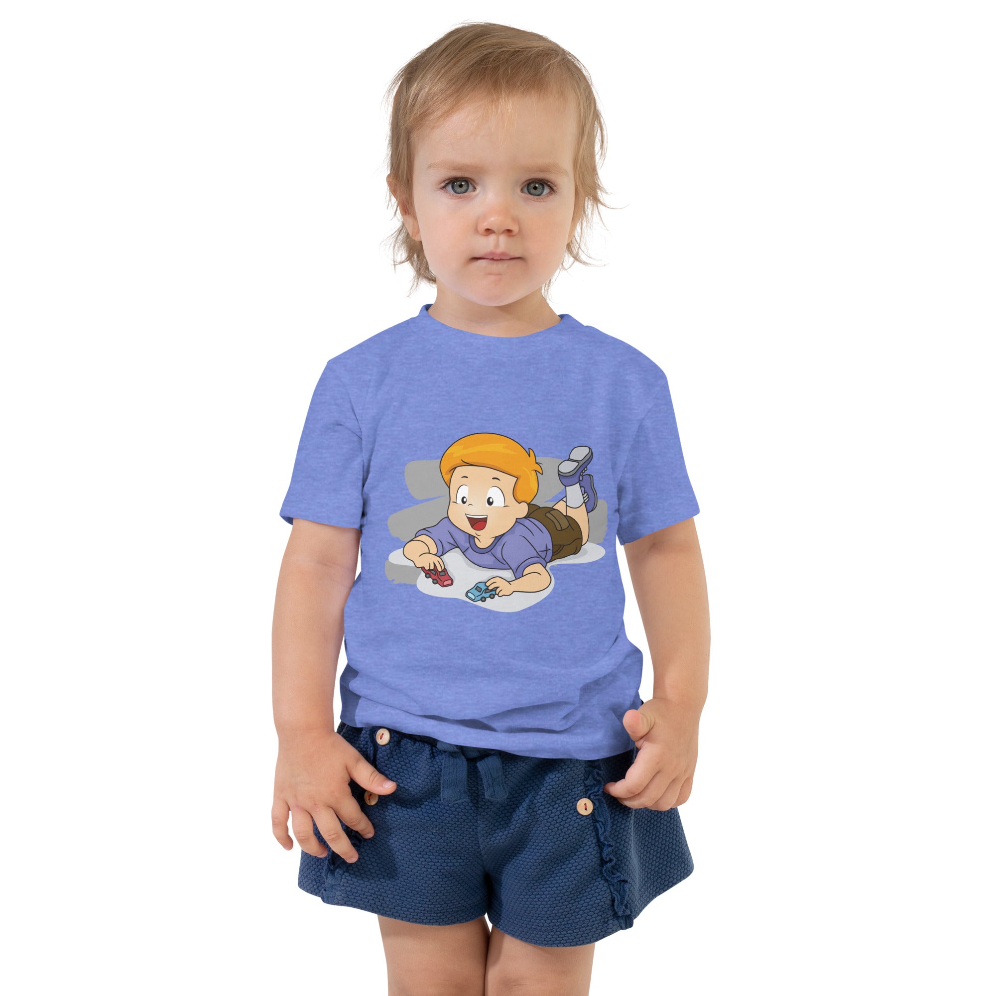 Camiseta de manga corta para niño pequeño - Cars (Colores)