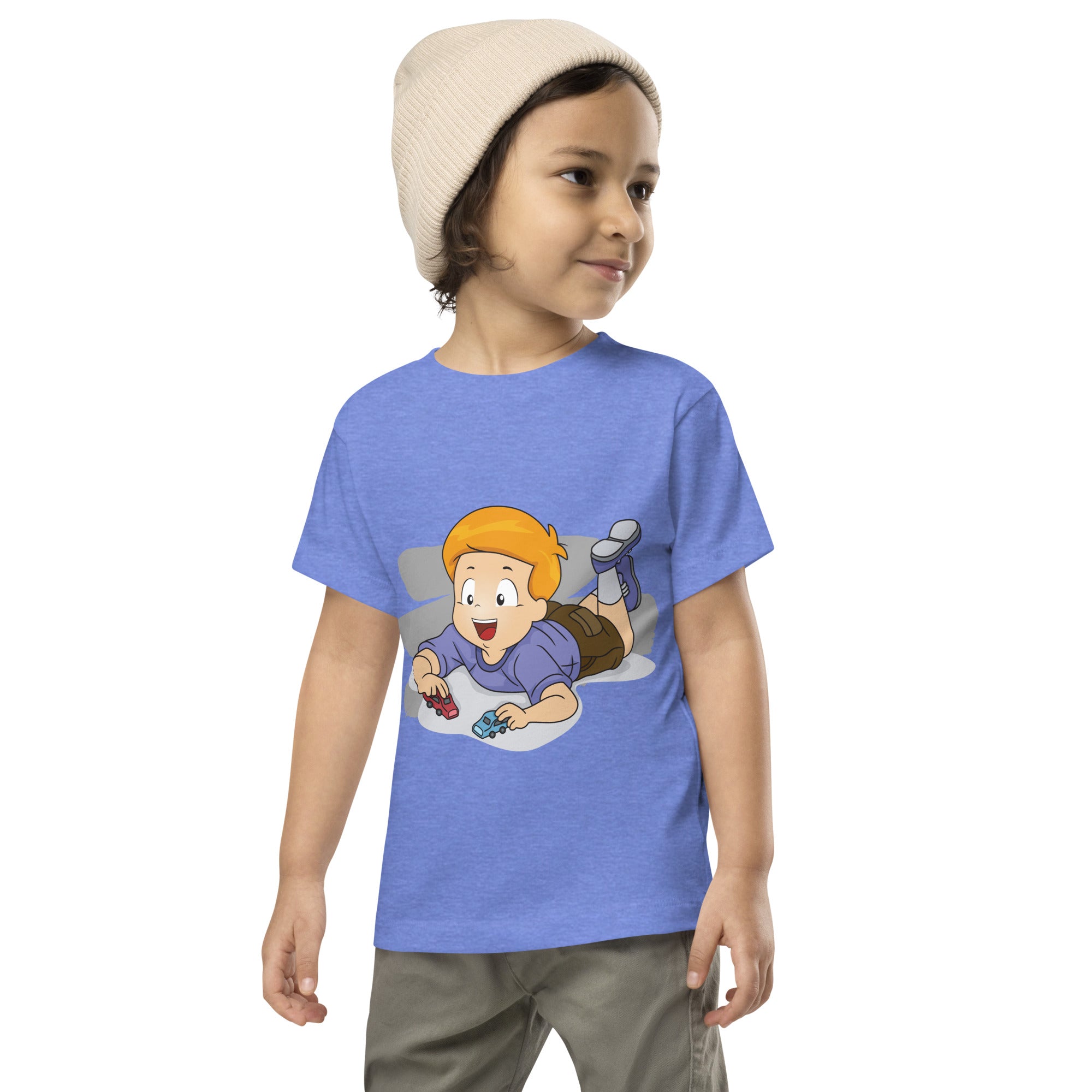 Camiseta de manga corta para niño pequeño - Cars (Colores)