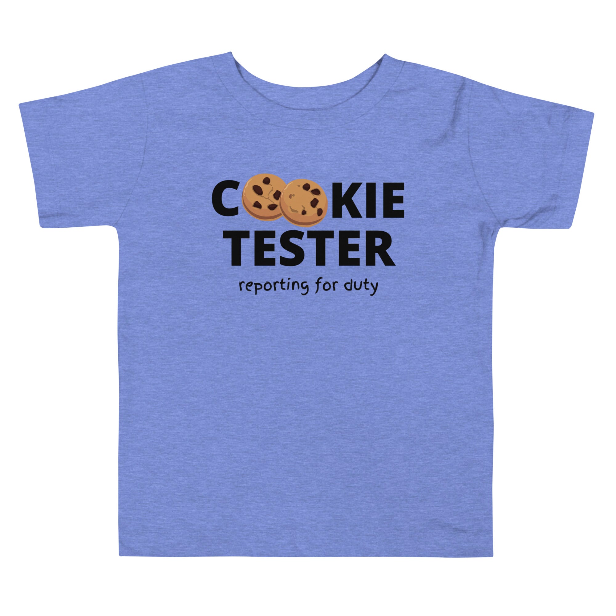 Camiseta de manga corta para niños pequeños - Probador de galletas (colores)