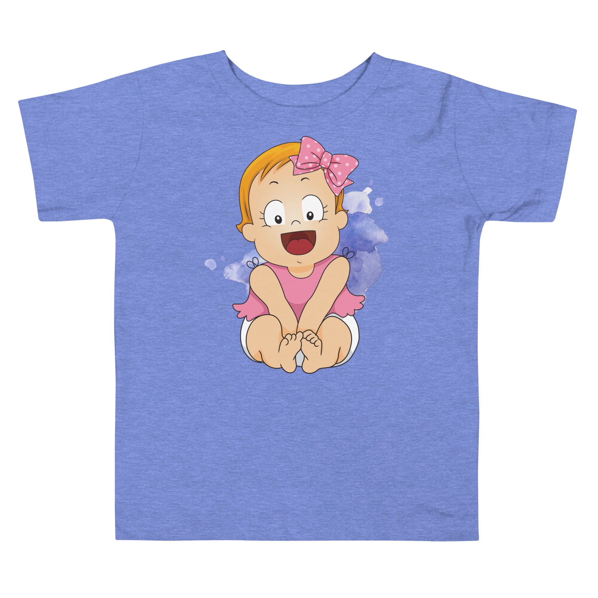 Camiseta de manga corta para niños pequeños - Cutie (Colores)