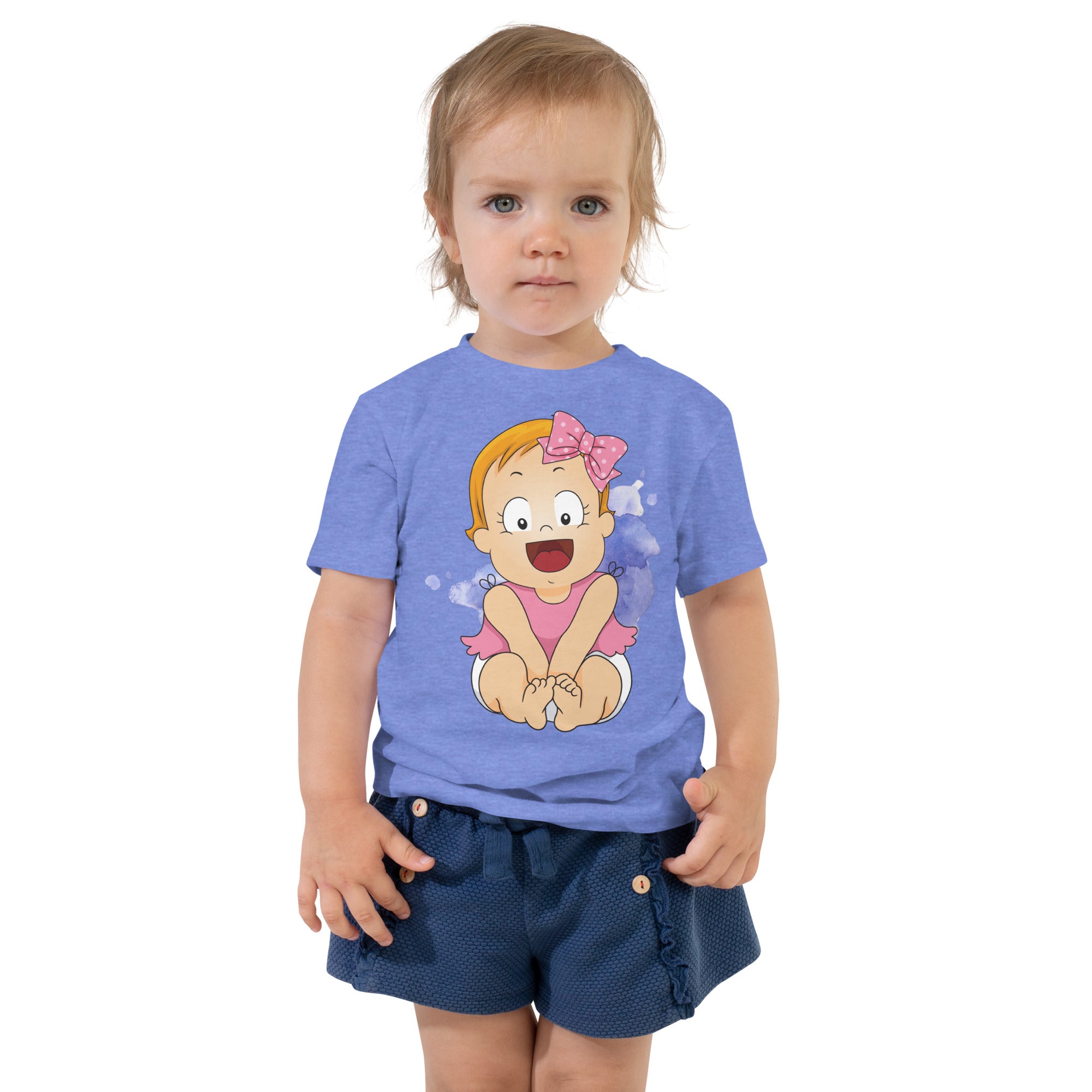 Toddler Short Sleeve Tee - Cutie (Colors)