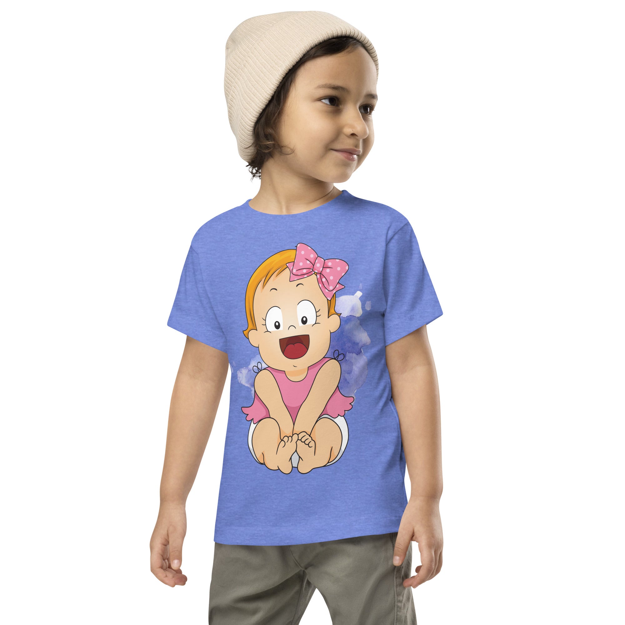 Toddler Short Sleeve Tee - Cutie (Colors)