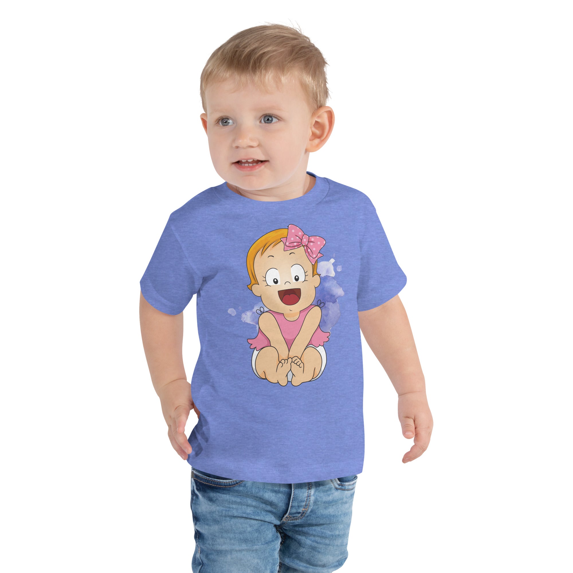 Toddler Short Sleeve Tee - Cutie (Colors)