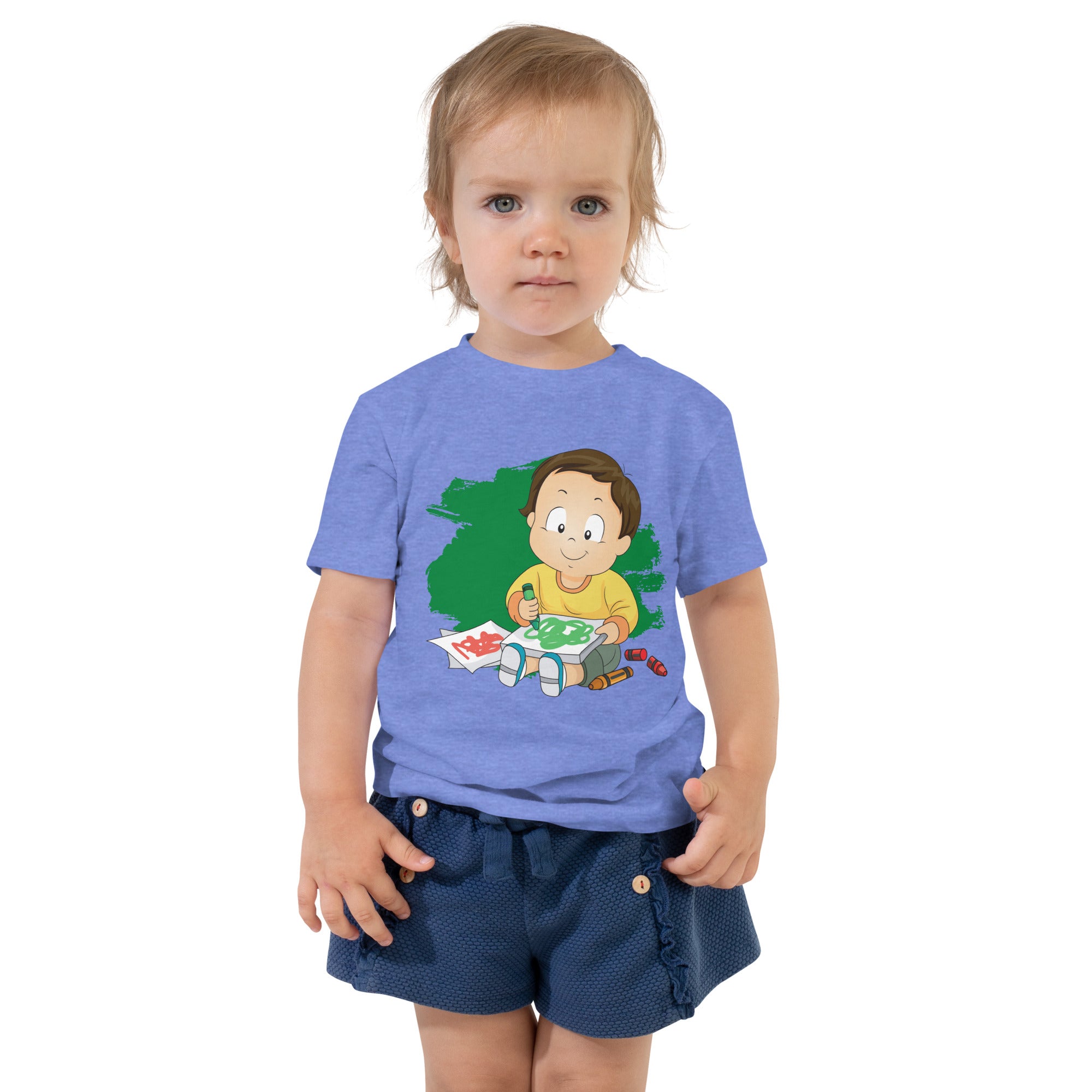 Toddler Short Sleeve Tee - Doodles (Colors)